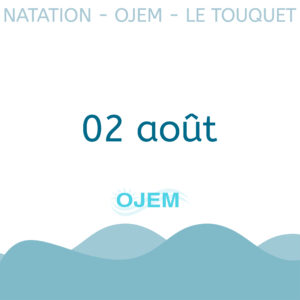 02 août - Séance natation