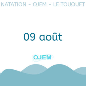 09 août - Séance natation