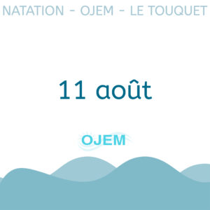 11 août - Séance natation