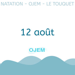 12 août - Séance natation