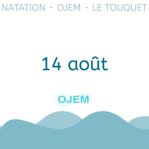 14 août - Séance natation