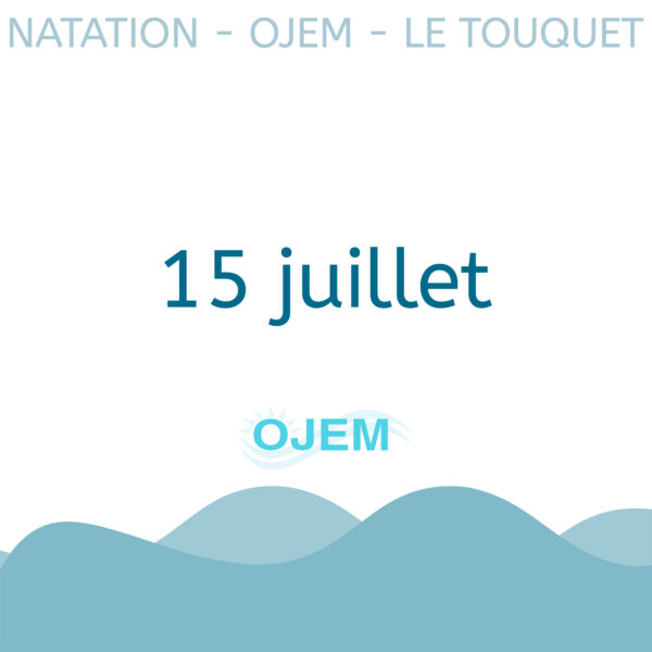 15 juillet - Séance natation