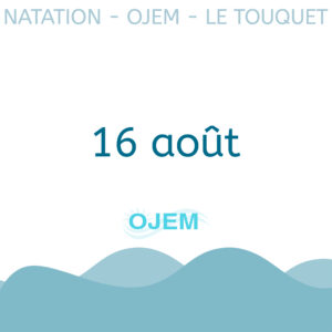 16 août - Séance natation