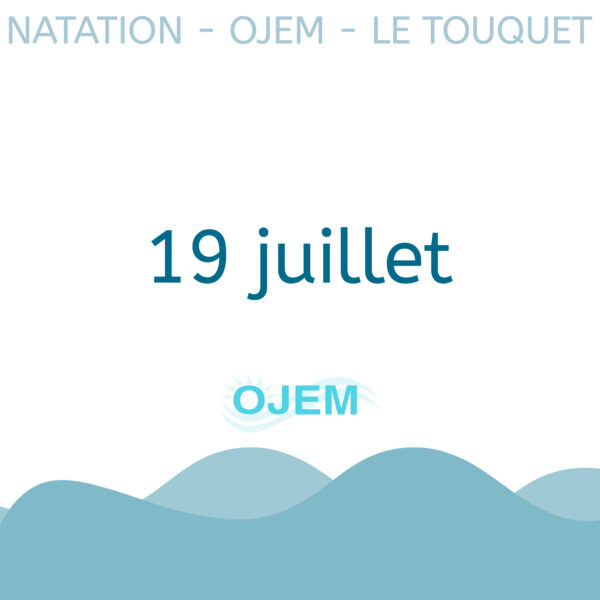 19 juillet - Séance natation