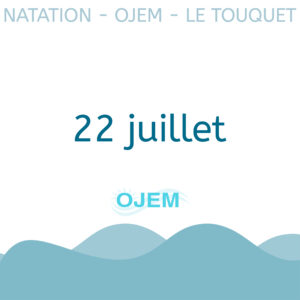 22 juillet - Séance natation