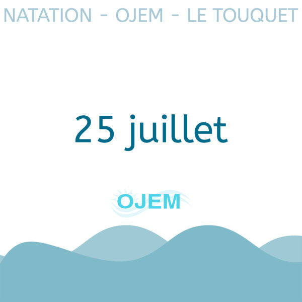 25 juillet - Séance natation