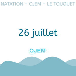 26 juillet - Séance natation
