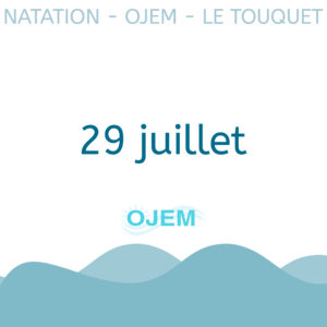 29 juillet - Séance natation
